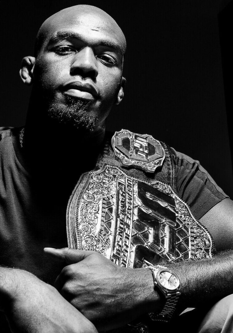UFC Light Heavyweight Champion Jon Jones at The Players' Tribune on August 7, 2017 in New York, N.Y. (Photo by Bryan Bennett/The Players' Tribune)